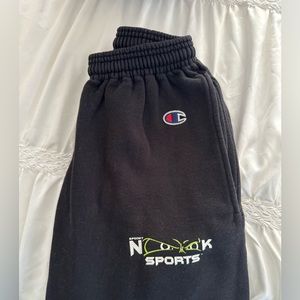 Black Champion Sweatpants